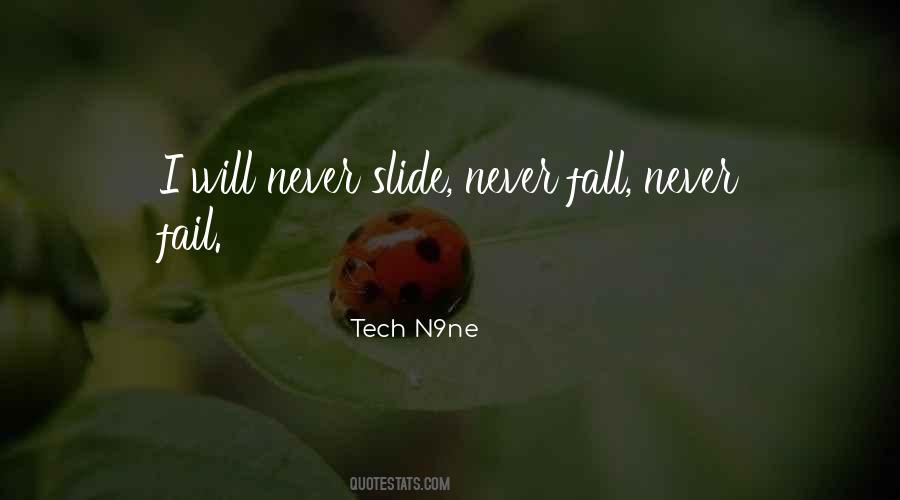 I Will Never Fall Quotes #243865