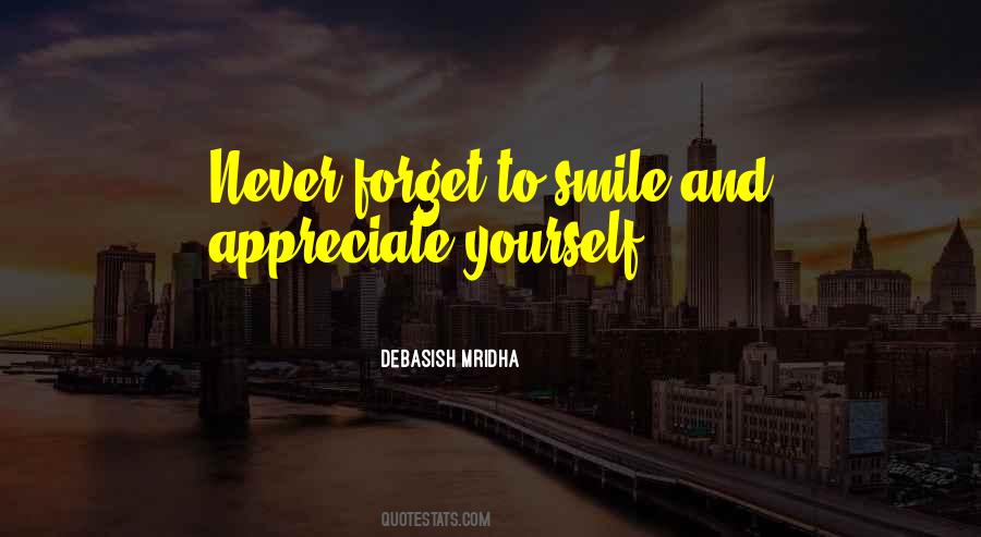 I Will Never Forget Your Smile Quotes #1142905