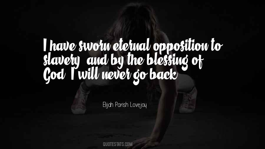 I Will Never Go Back Quotes #1827500