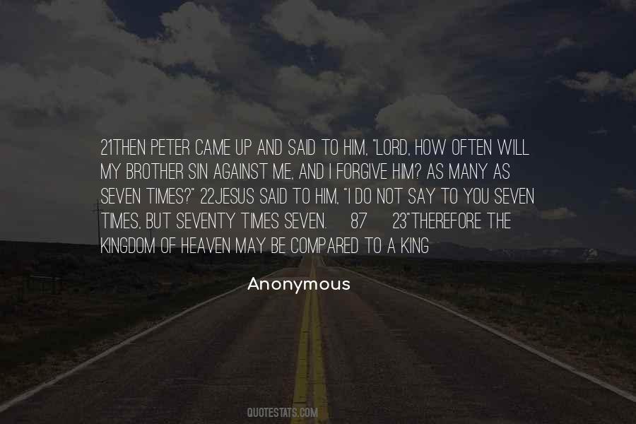 I Will Not Forgive Quotes #1710668