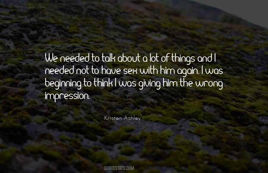 I Will Not Talk To You Again Quotes #302525
