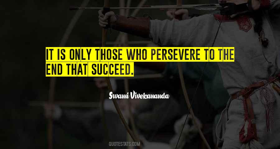 I Will Persevere Quotes #39413