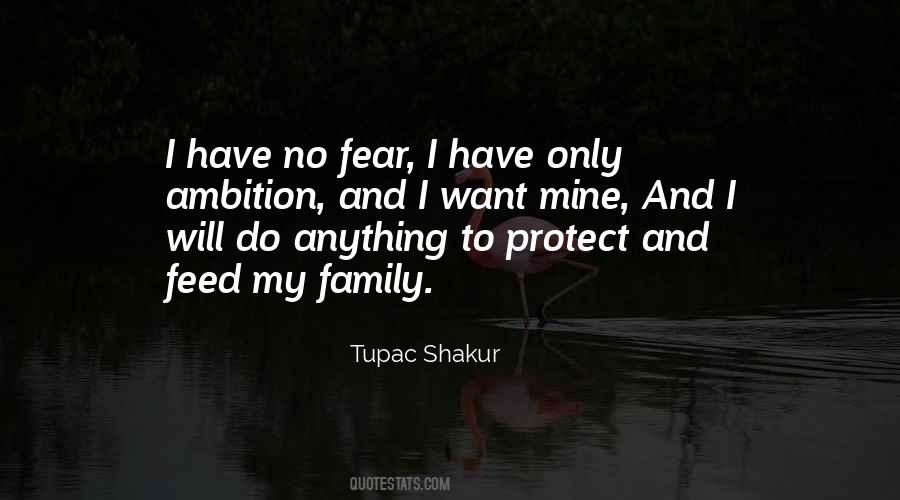 I Will Protect My Family Quotes #191101