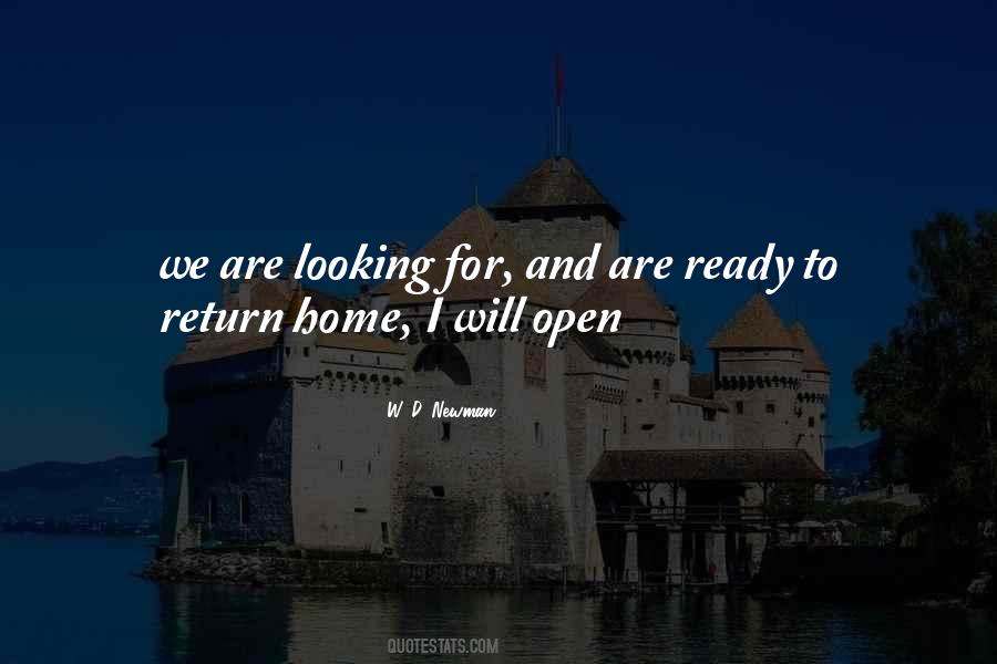 I Will Return Quotes #31125