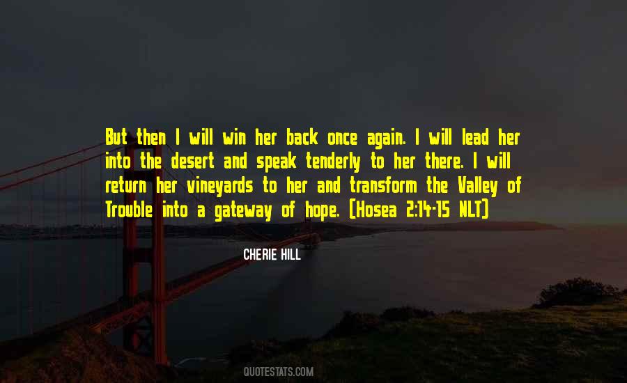 I Will Return Quotes #743080