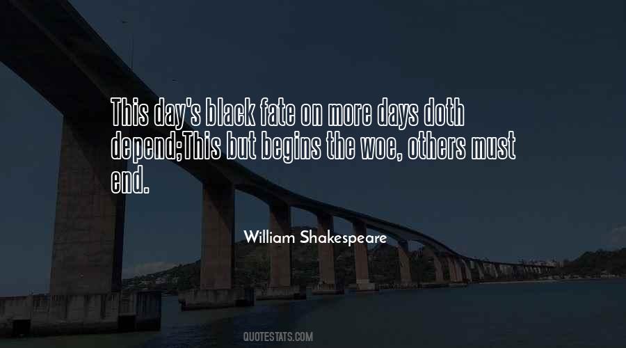 Quotes About Fate Shakespeare #1588216