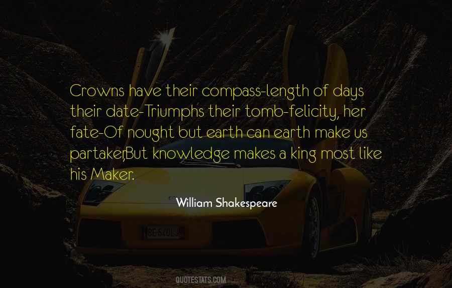 Quotes About Fate Shakespeare #946013