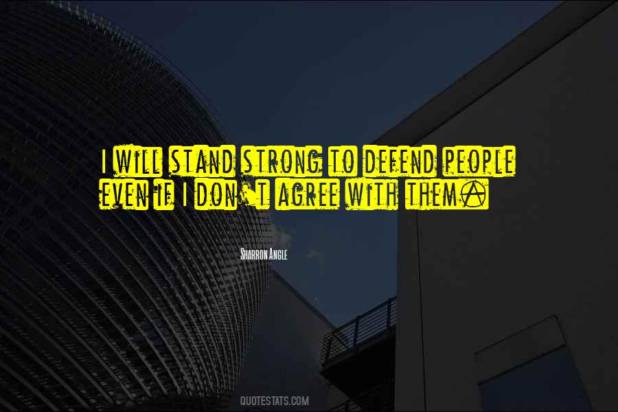 I Will Stand Quotes #89836