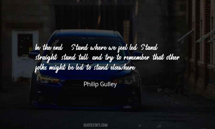 I Will Stand Tall Quotes #1315097