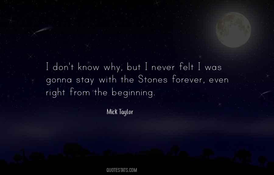 I Will Stay With You Forever Quotes #32357