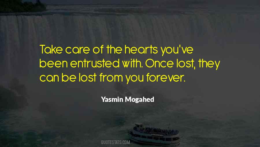 I Will Take Care Of You Forever Quotes #676626