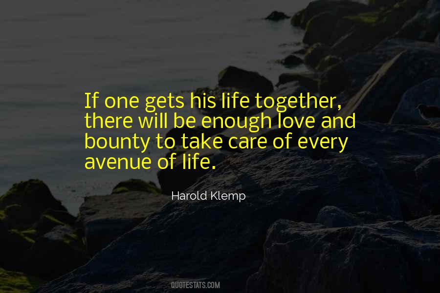 I Will Take Care Of You Love Quotes #428773