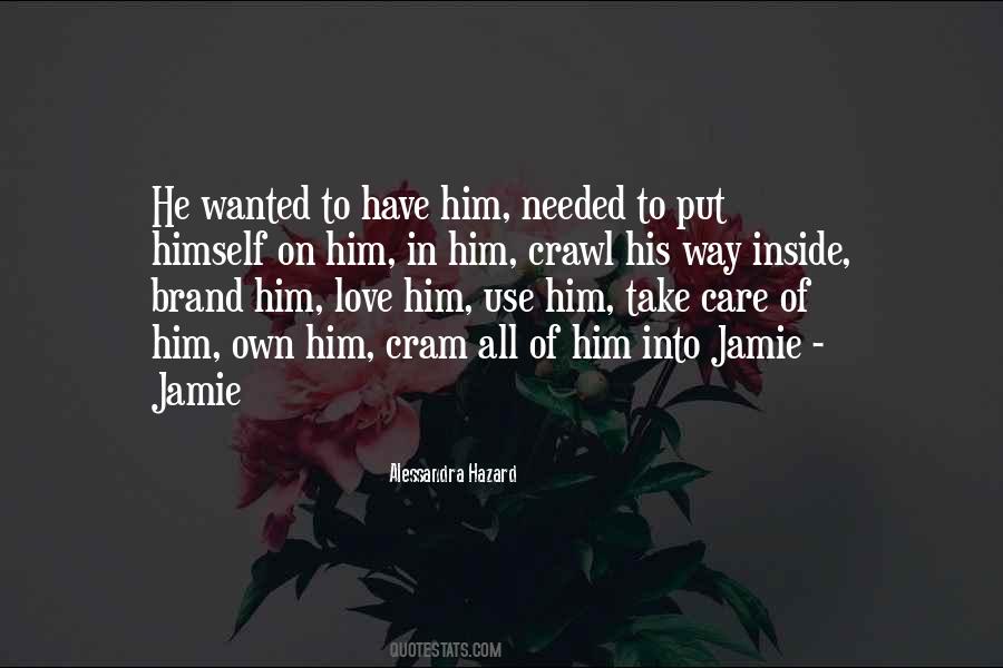 I Will Take Care Of You Love Quotes #98540