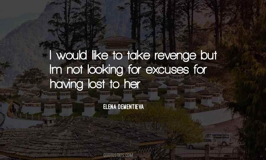 I Will Take Revenge Quotes #15874