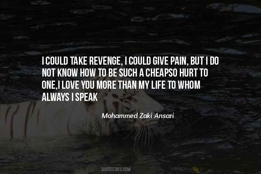I Will Take Revenge Quotes #735954
