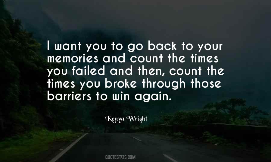 I Will Win You Back Quotes #270613