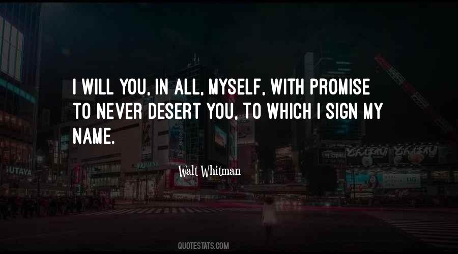 I Will You Quotes #1724961