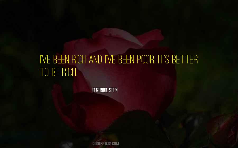 I Wish I Was Rich Quotes #2387