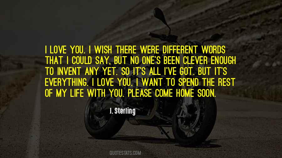 I Wish I Were There Quotes #309386