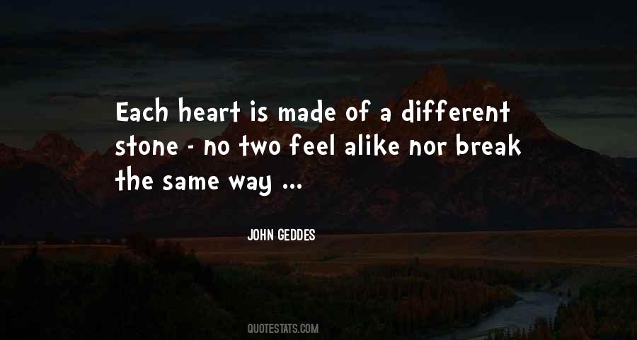I Wish My Heart Was Made Of Stone Quotes #1089547