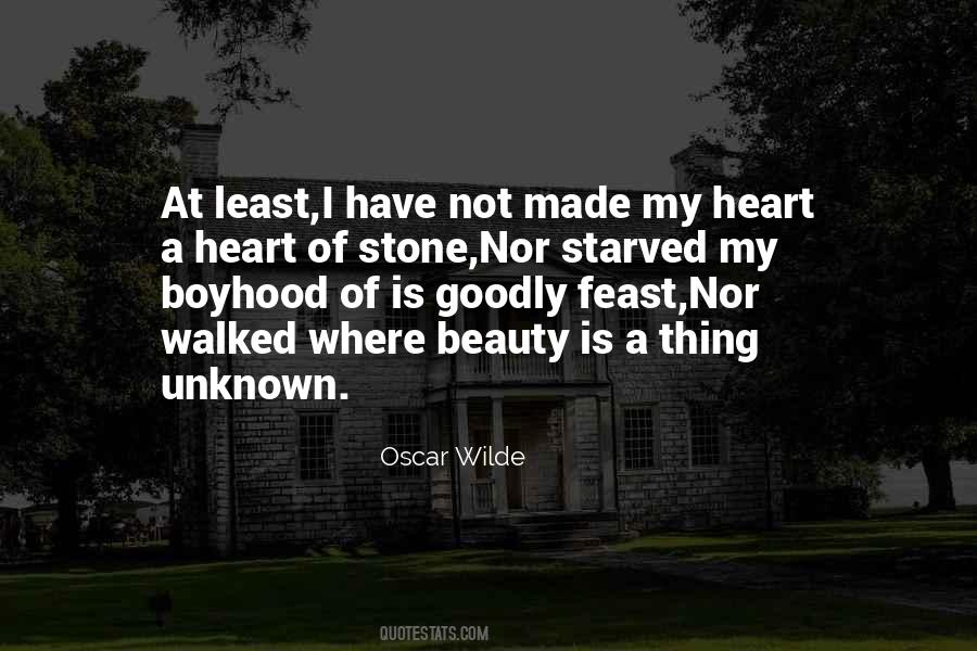 I Wish My Heart Was Made Of Stone Quotes #1456835