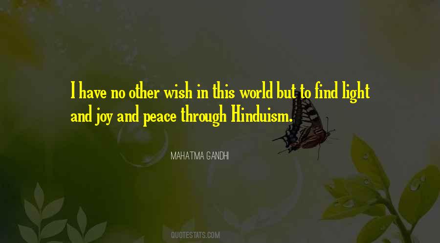 I Wish Peace Quotes #41629