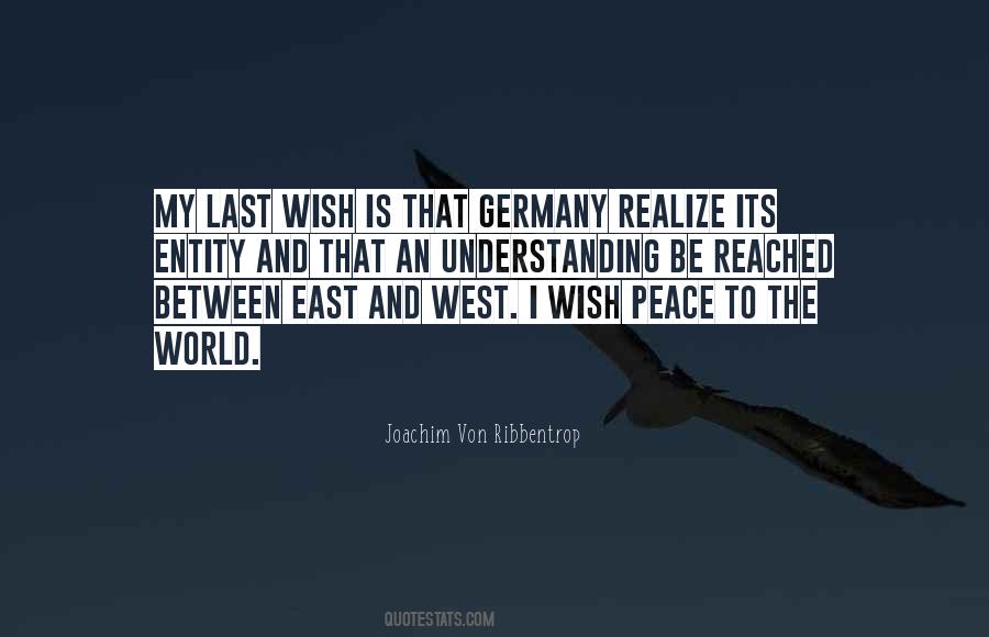 I Wish Peace Quotes #811062