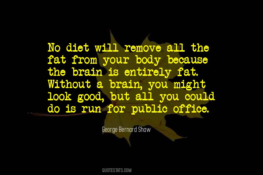 Quotes About Fat Body #1408172