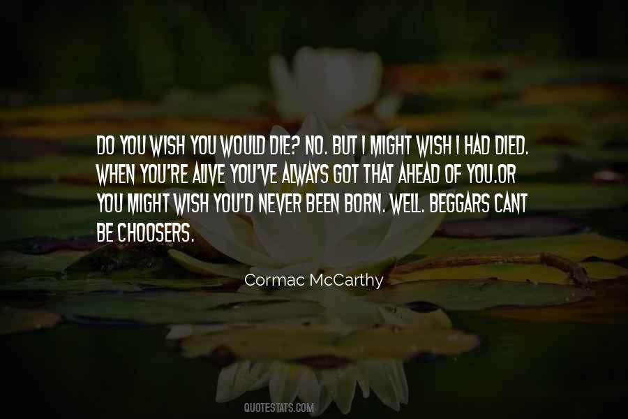 I Wish You Died Quotes #1043687