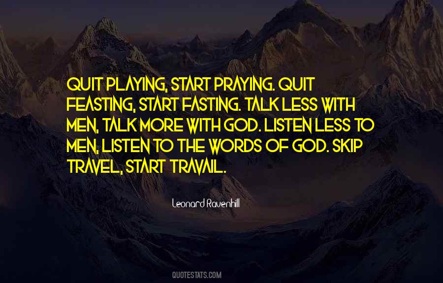 Quotes About Fasting And Praying #419613