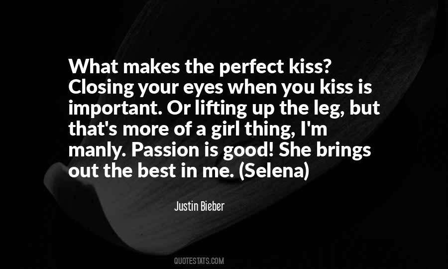 Quotes About The Best Kiss #815748