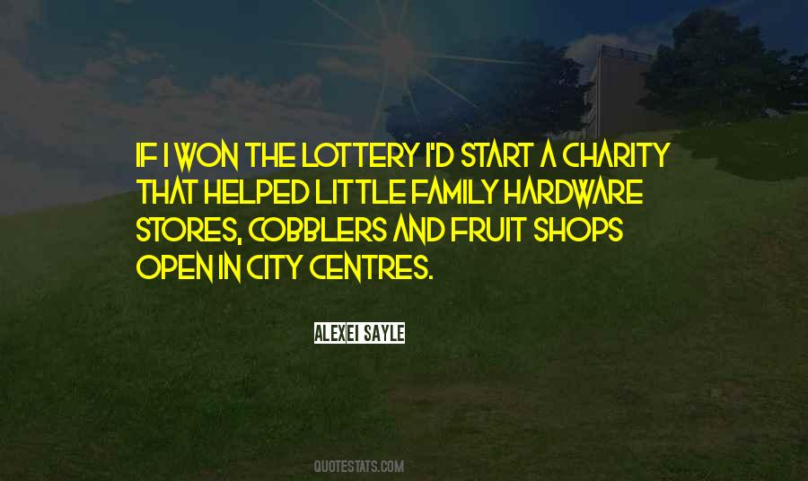 I Won The Lottery Quotes #1655787