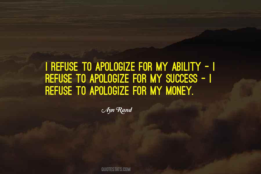 I Won't Apologize Quotes #187361