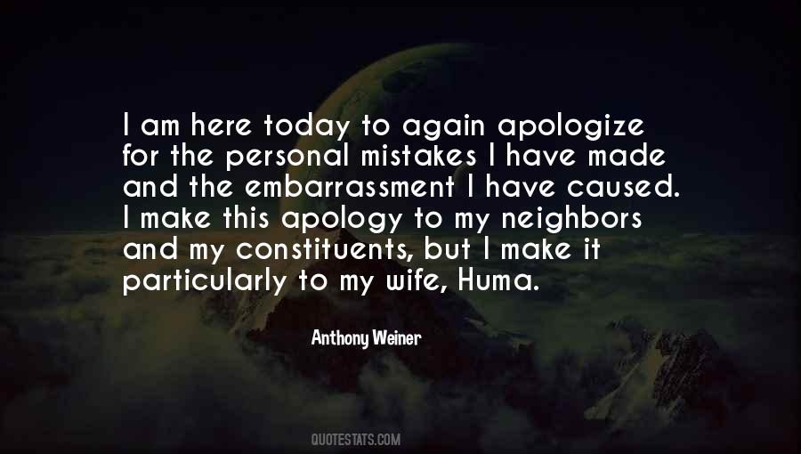 I Won't Apologize Quotes #199254