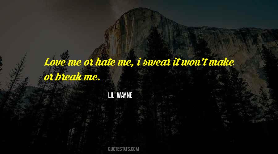 I Won't Break Quotes #662559