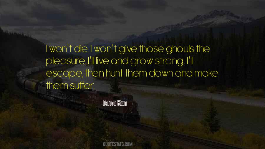 I Won't Die Quotes #1244272