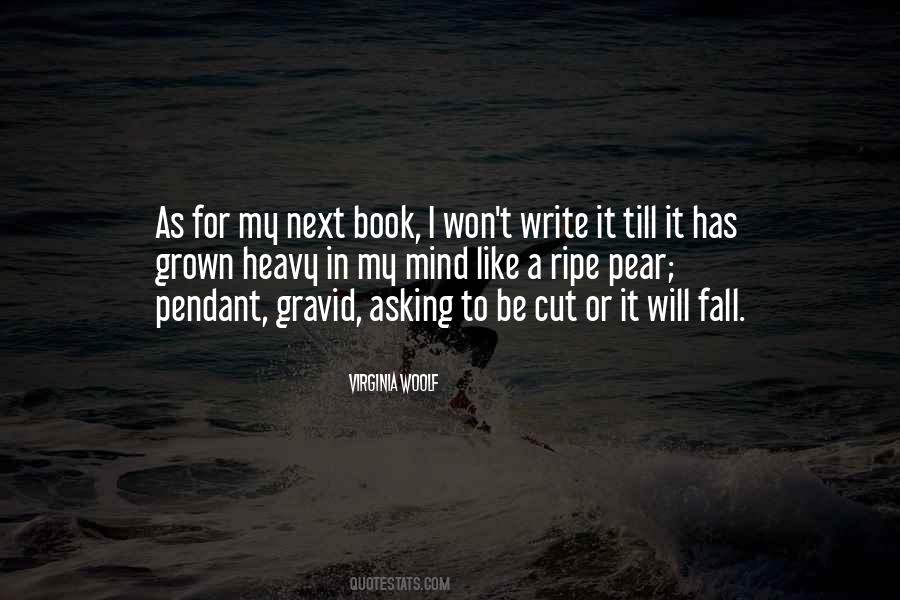 I Won't Fall Quotes #38553