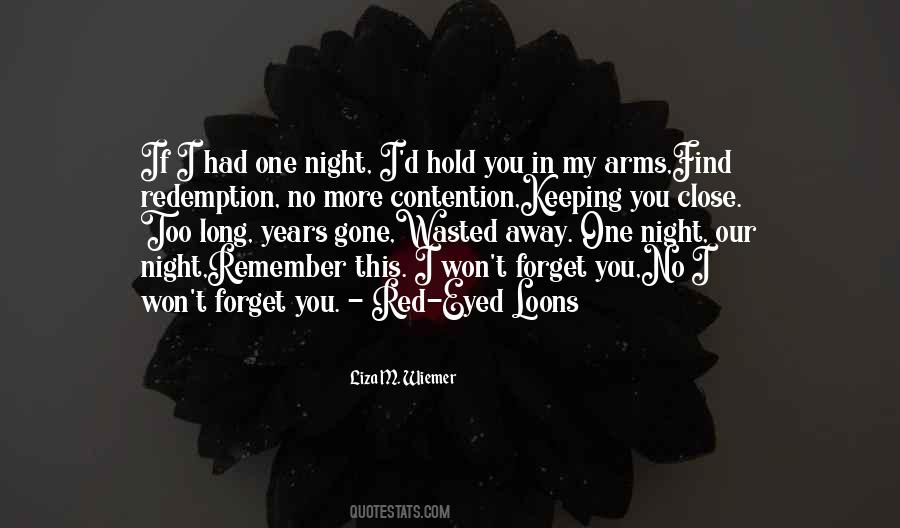 I Won't Forget You Quotes #1662256