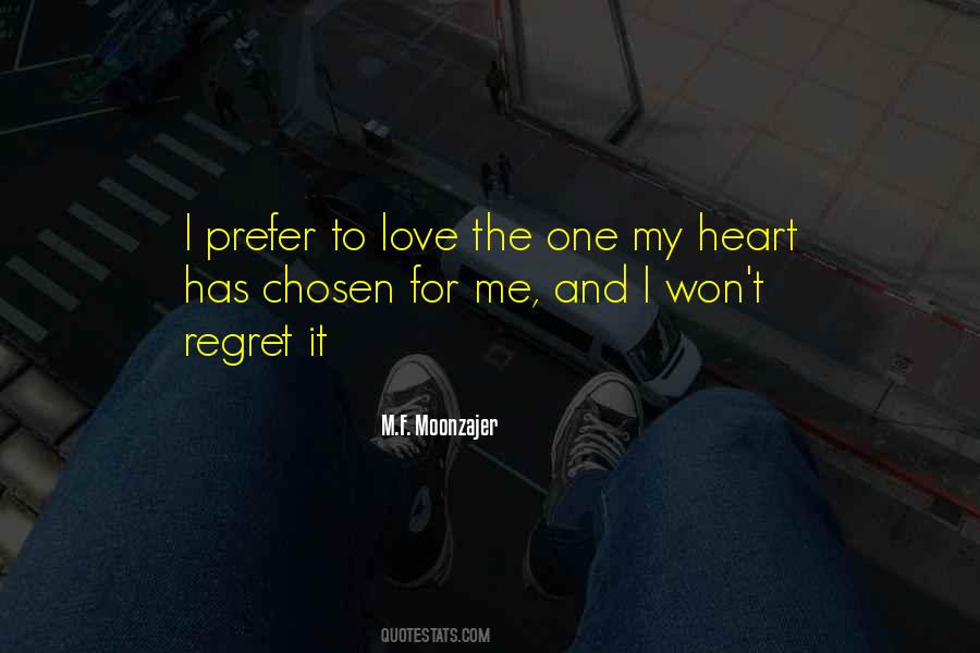I Won't Regret Quotes #1823586