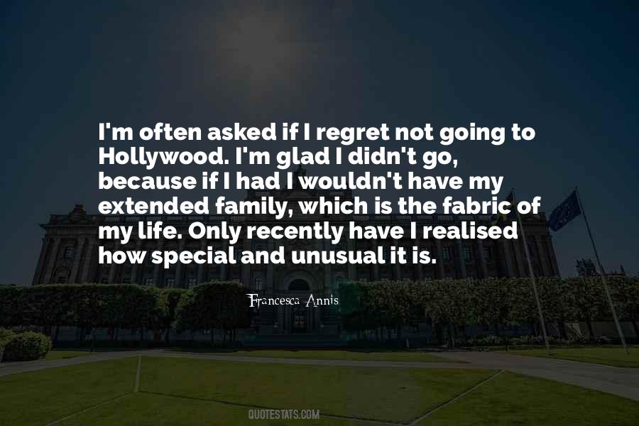 I Won't Regret Quotes #40527