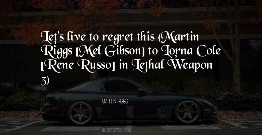 I Won't Regret Quotes #52737