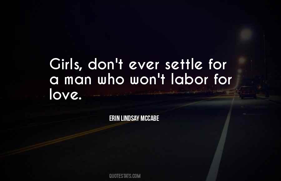 I Won't Settle Quotes #1155980