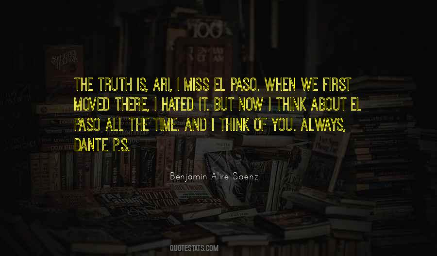 I Wonder If You Miss Me Too Quotes #4174