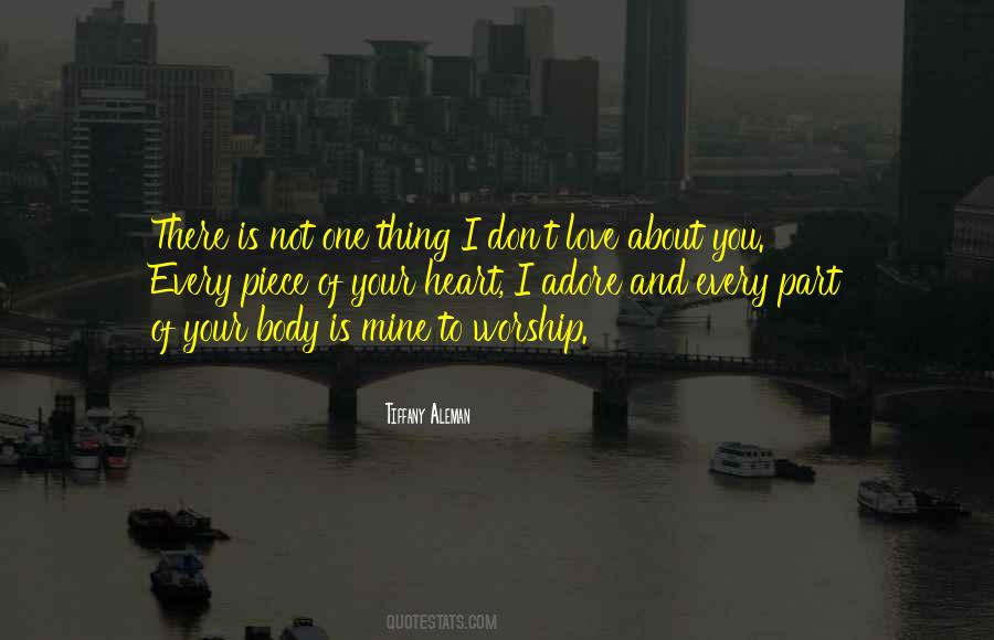 I Worship You Love Quotes #1646476