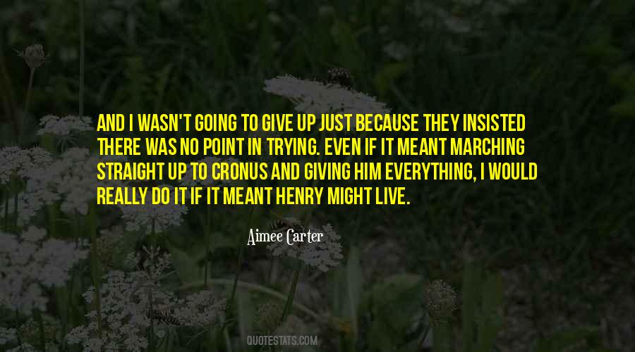 I Would Give Up Everything Quotes #1232339