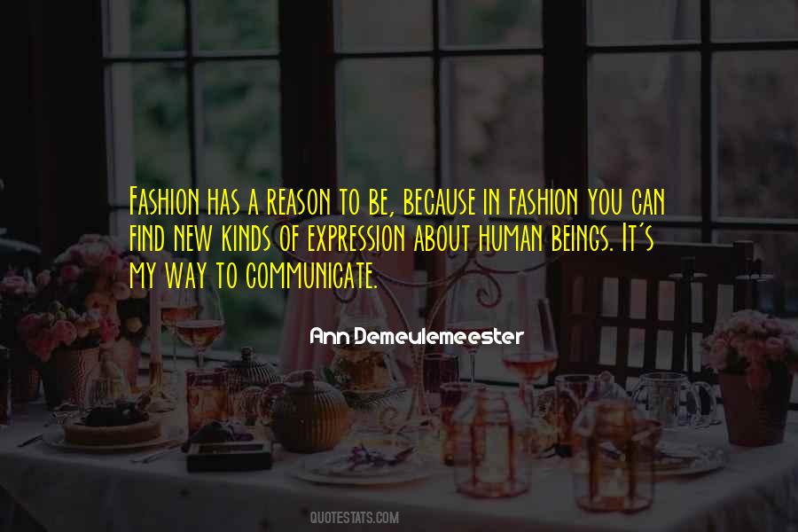 Quotes About Fashion Expression #189117