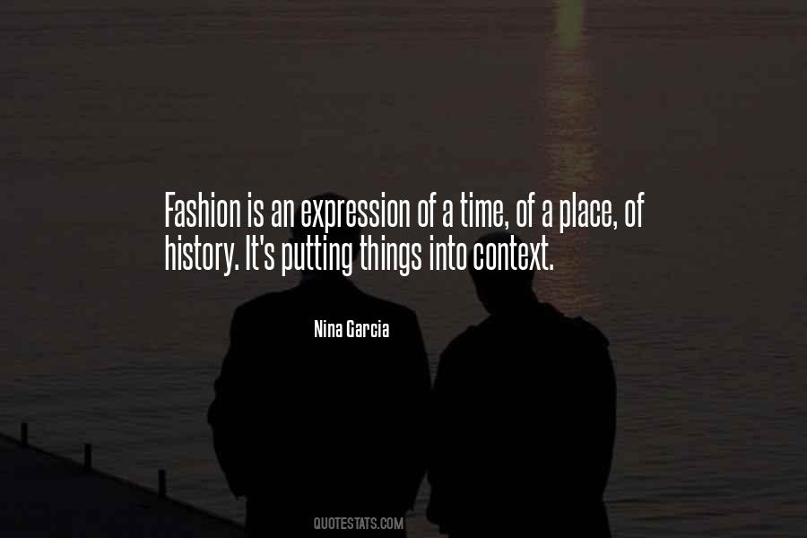 Quotes About Fashion Expression #762608