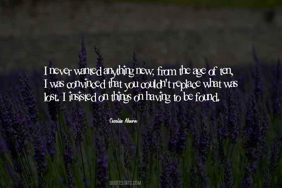 I Would Never Replace You Quotes #493053