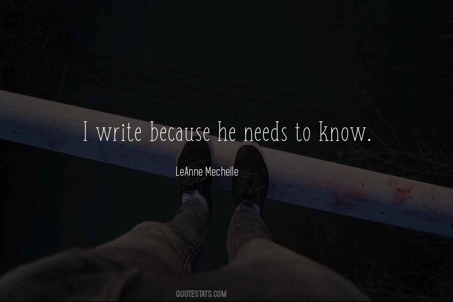 I Write Because Quotes #1282035