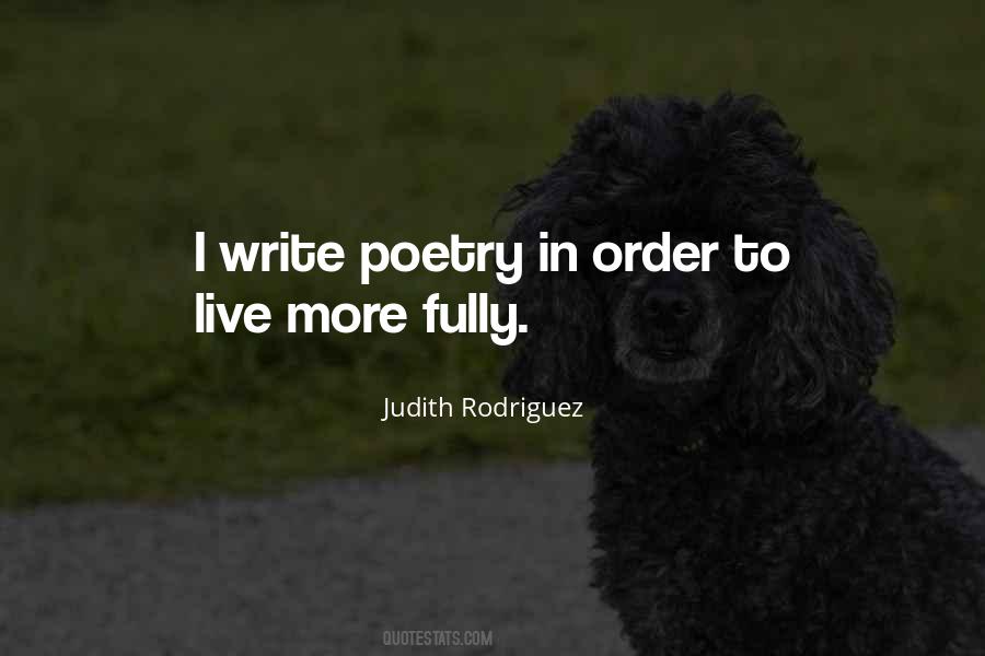 I Write Poetry Quotes #1666454